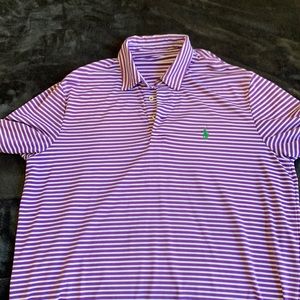 Mens athletic golf shirt